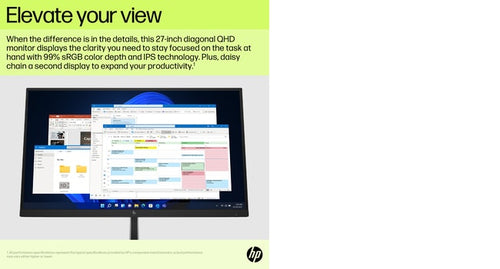 HP E27u G5 computer monitor 68.6 cm (27 HP E27u G5 computer monitor 68.6 cm (27